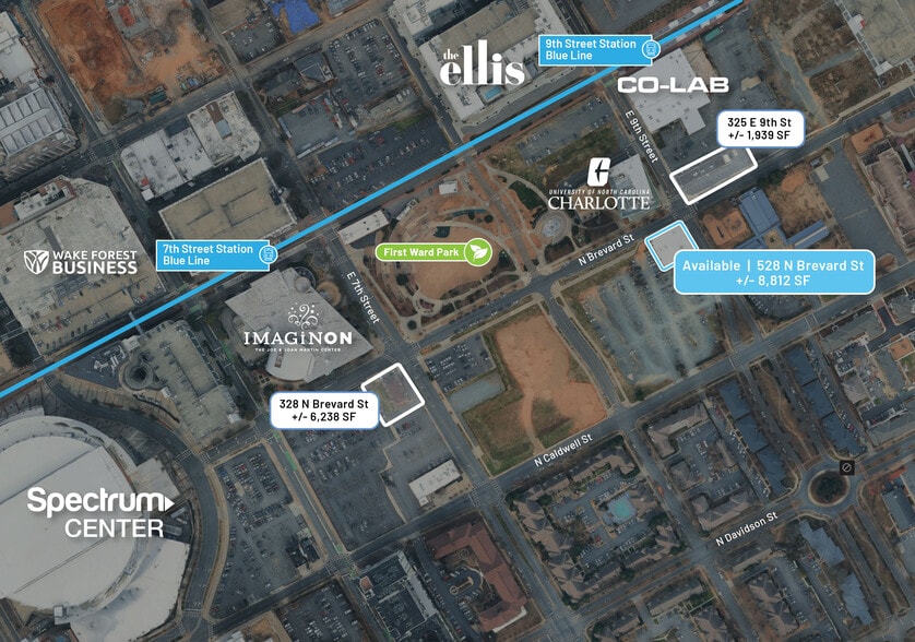 More Photos Of 528 N Brevard St, Charlotte Storefront Retail Office For Lease