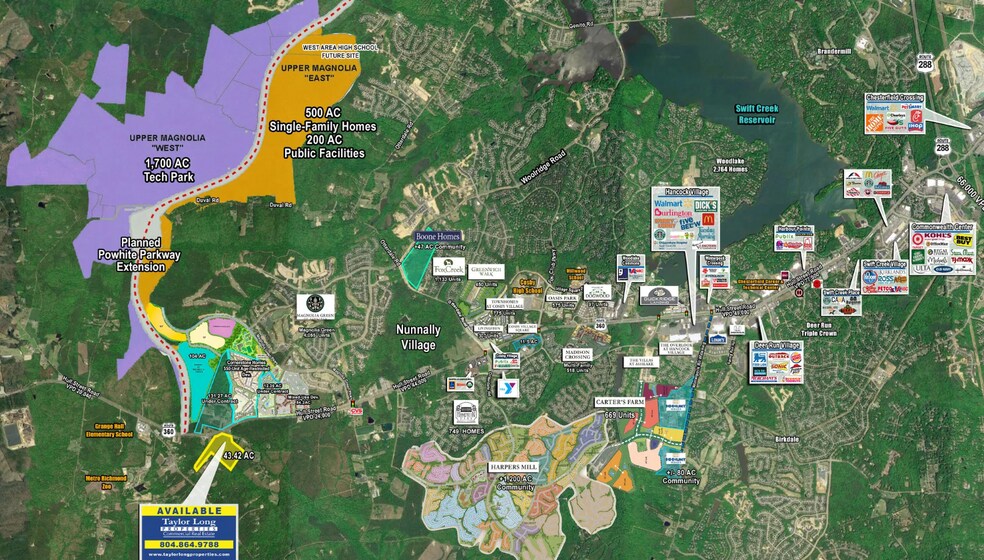 More Photos Of 18601 Hull Street Rd, Moseley Land For Sale