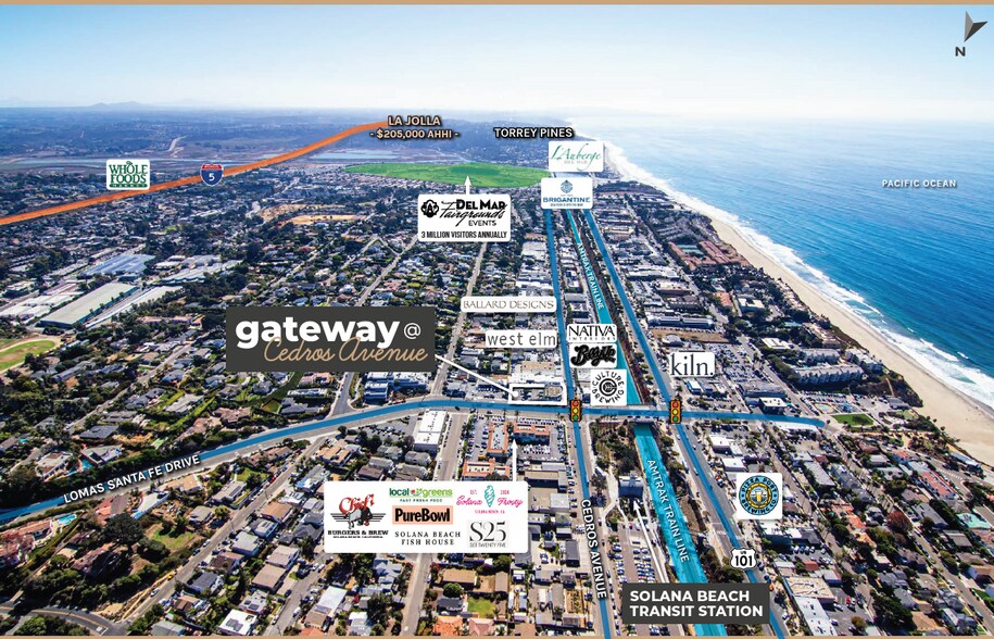 More Photos Of 121-129 Lomas Santa Fe Dr, Solana Beach General Retail For Sale