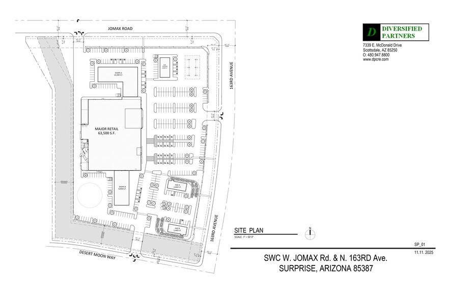 Primary Photo Of SWC W Jomax & N 163rd Rd, Surprise Unknown For Lease