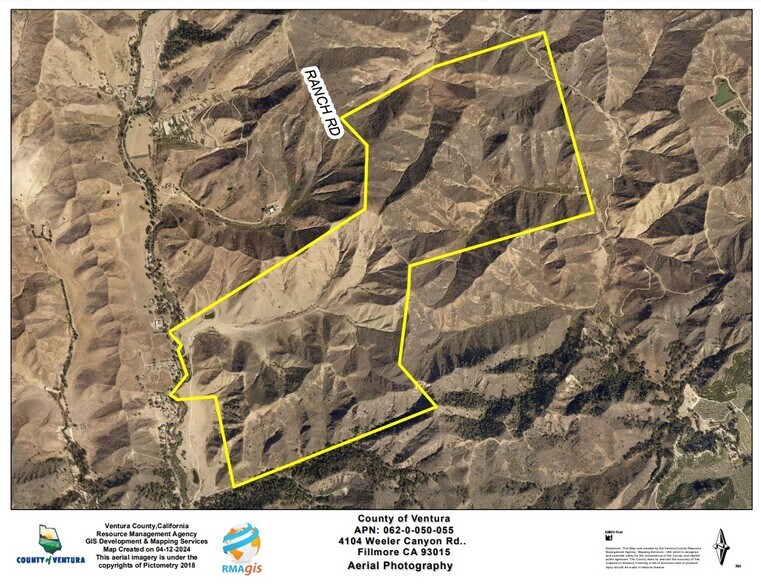 Primary Photo Of 4104 Wheeler Canyon Rd, Santa Paula Land For Sale