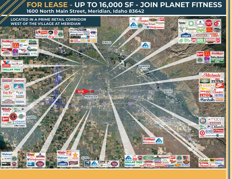 More Photos Of 1600 N Main St, Meridian General Retail For Lease