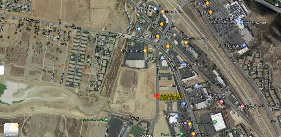 More Photos Of Diamond Dr @ Campbell, Lake Elsinore Land For Sale