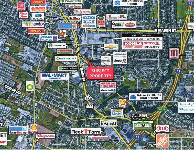 More Photos Of 2241 Main St, Green Bay Freestanding For Lease