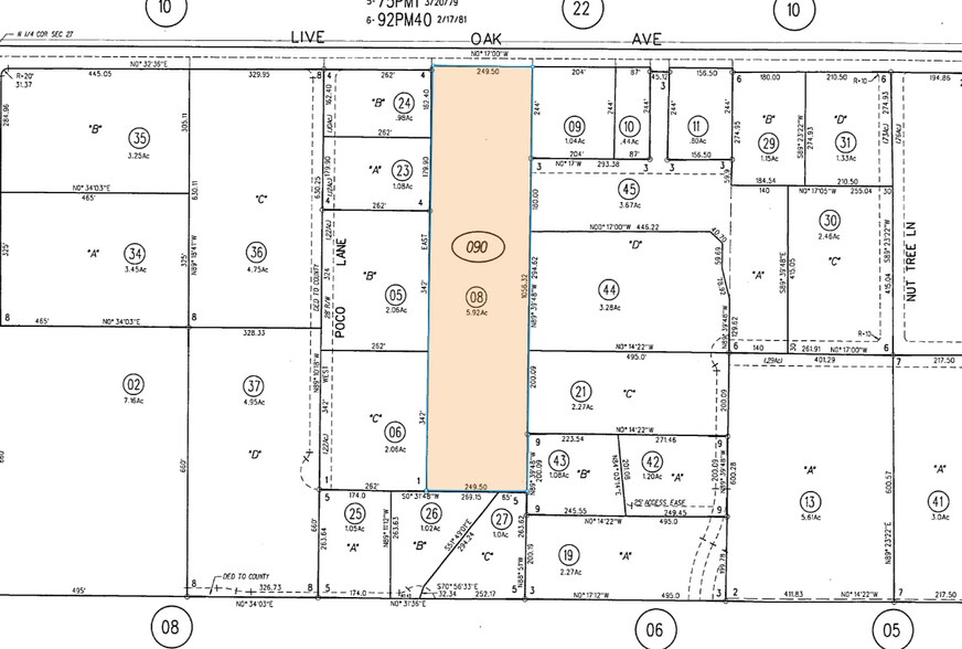 More Photos Of 4761 Live Oak Ave, Oakley Land For Sale