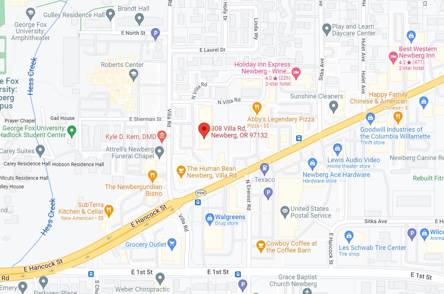 More Photos Of 308 N Villa Rd, Newberg Medical For Lease