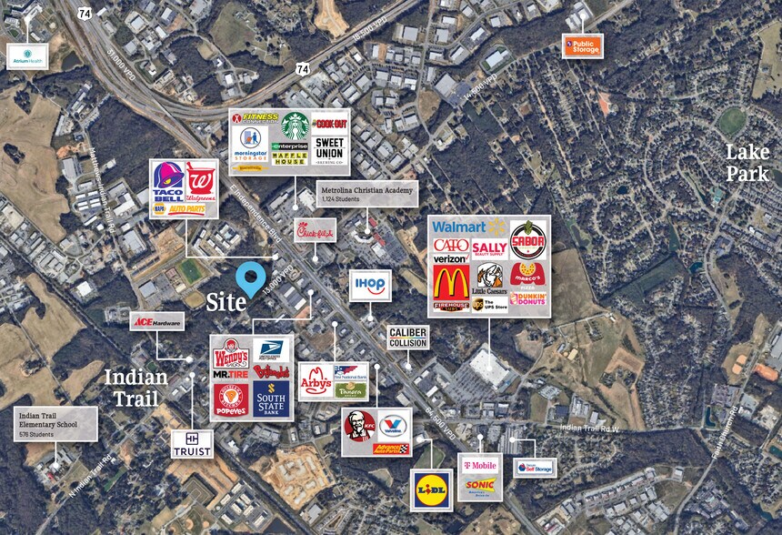 More Photos Of 500 Indian Trail Rd, Indian Trail Land For Sale