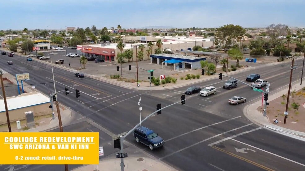 Primary Photo Of SWC Arizona Blvd & Vah Ki Inn, Coolidge Carwash For Sale