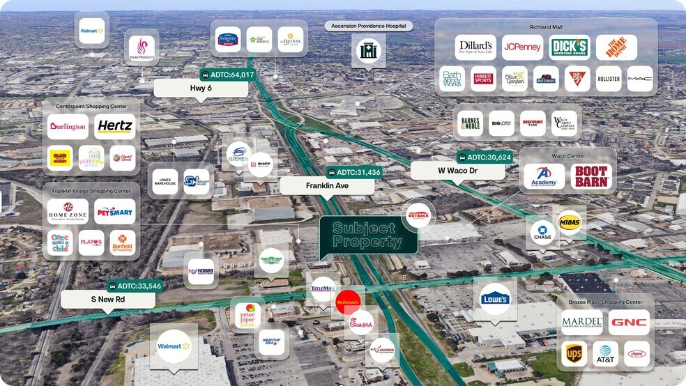 More Photos Of 4500 Franklin Ave, Waco Restaurant For Sale