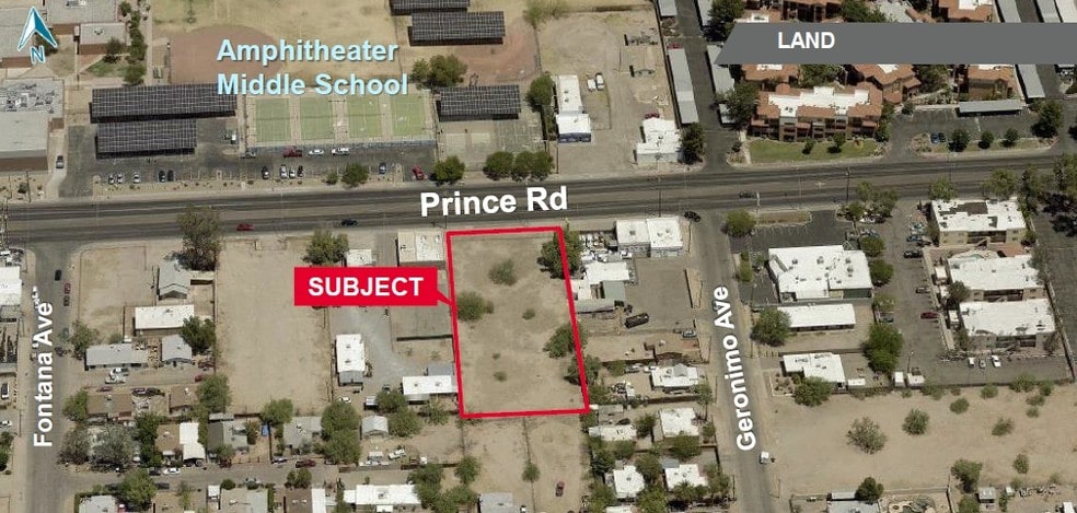 Primary Photo Of 340 E Prince Rd, Tucson Land For Lease