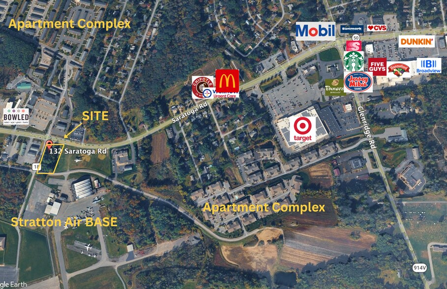 More Photos Of 132 Saratoga Rd, Schenectady Land For Sale