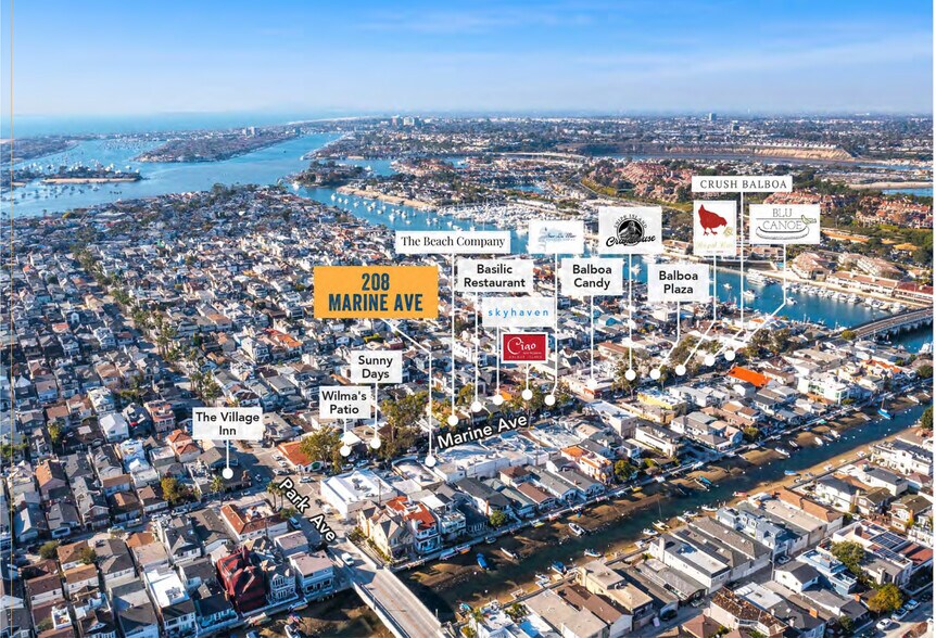 More Photos Of 208 Marine Ave, Newport Beach Storefront Retail Residential For Lease