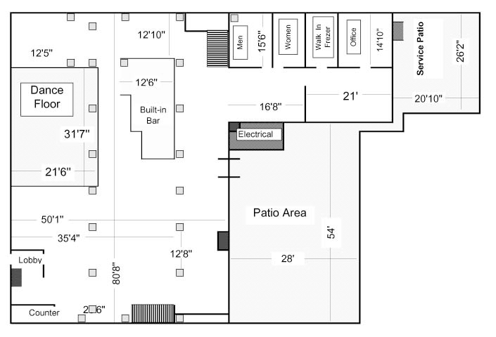 More Photos Of 17 S 1st St, Alhambra Restaurant For Sale