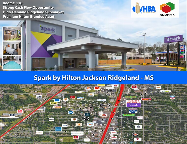 Primary Photo Of 465 Briarwood Dr, Jackson Hotel For Sale
