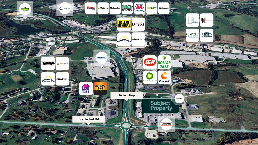 More Photos Of 1091 Lincoln Park Rd, Springfield Fast Food For Sale