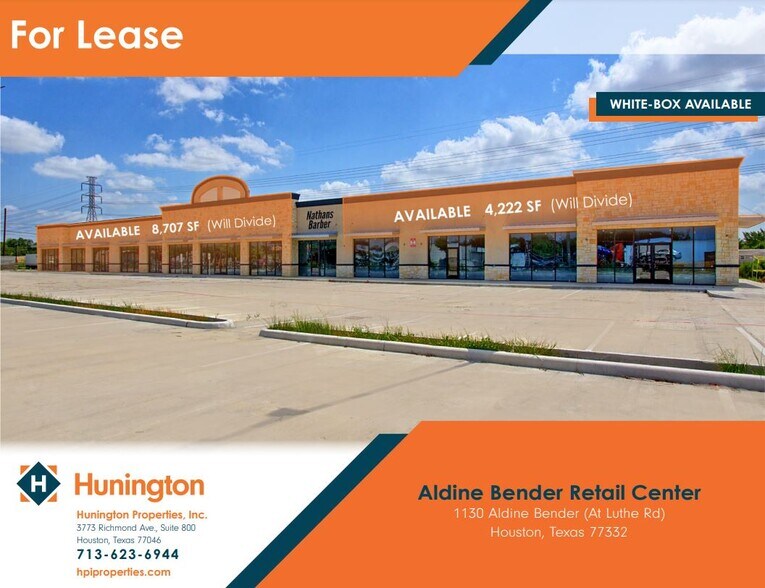 Primary Photo Of 1130 Aldine Bender Rd, Houston General Retail For Lease