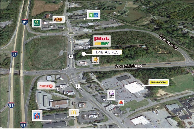 Primary Photo Of Lee Hwy @ Roanoke Rd, Troutville Land For Sale