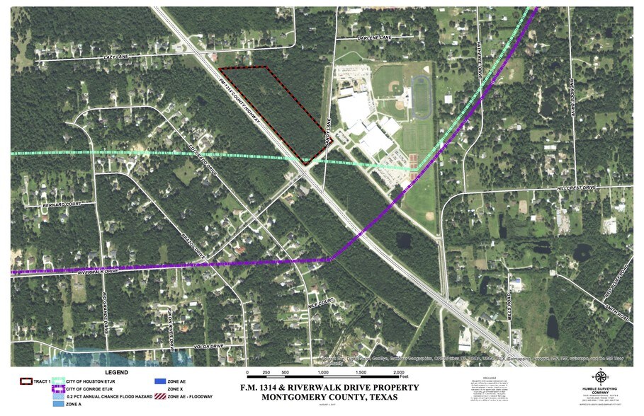 Primary Photo Of FM 1314 & RIVERWALK DR, Porter Land For Sale