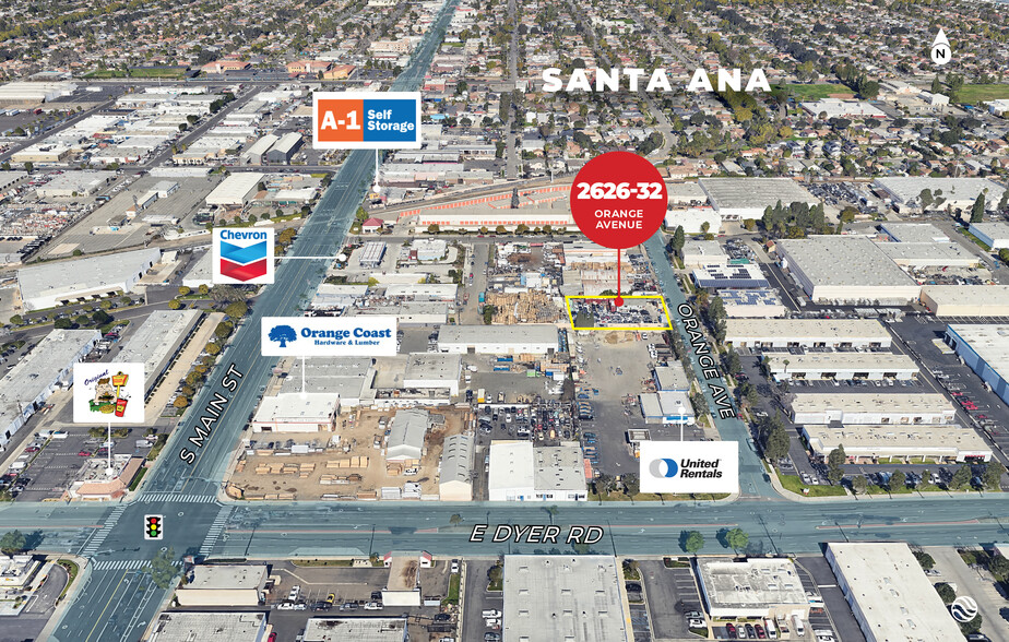 Primary Photo Of 2626 S Orange Ave, Santa Ana Land For Sale