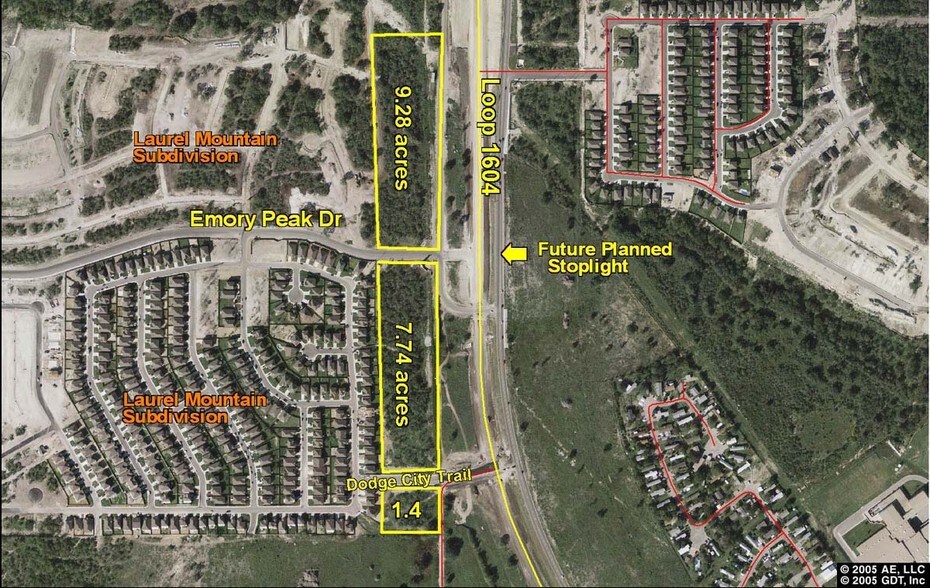 More Photos Of Loop 1604 & Emory Peak Dr, San Antonio Land For Lease