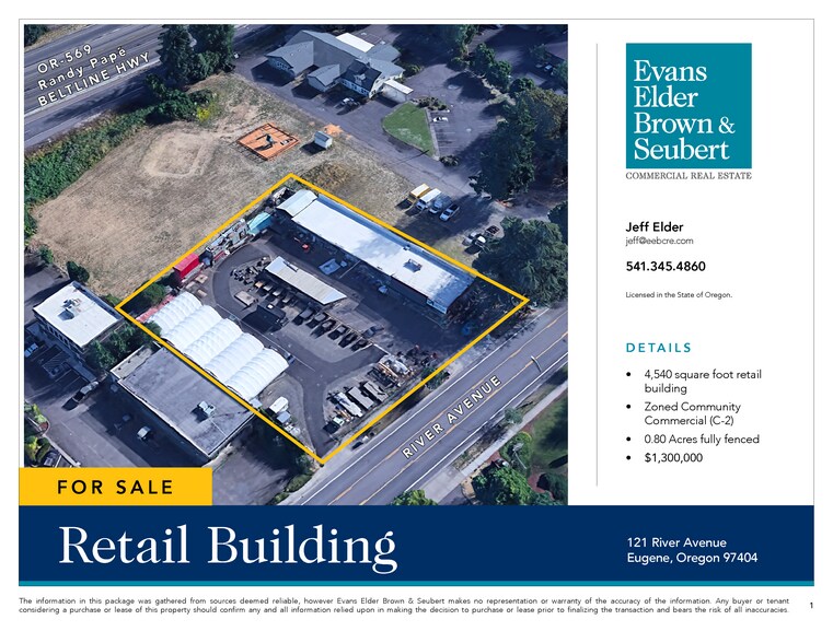 More Photos Of 121 River Ave, Eugene Freestanding For Sale