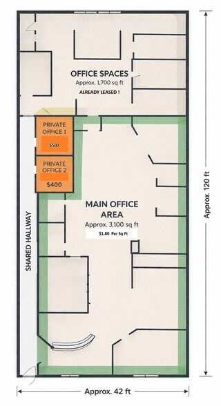 More Photos Of 1912 F St, Sacramento Office For Lease