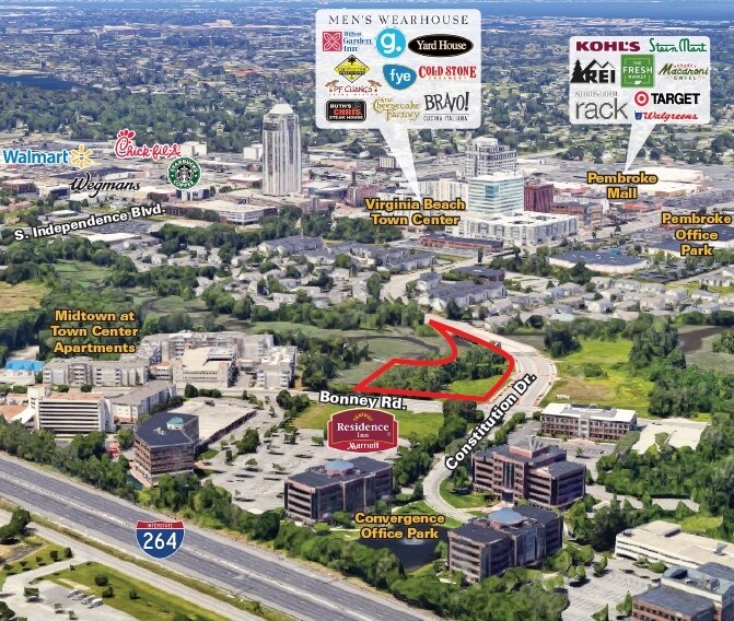 Primary Photo Of One Constitution Dr, Virginia Beach Land For Sale