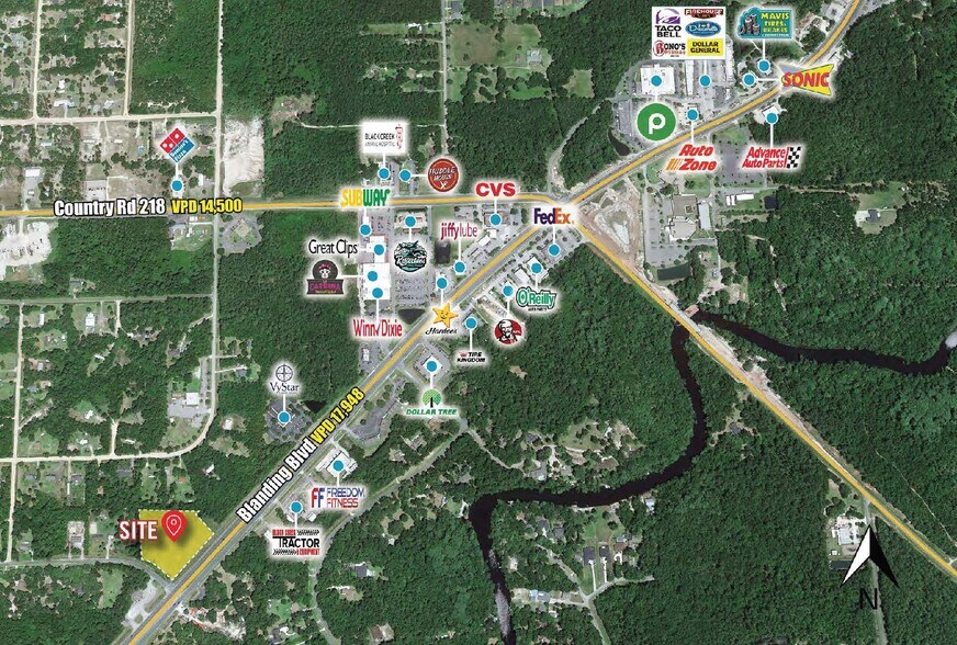 More Photos Of 4254 Peppergrass & CR 21 St, Middleburg Land For Sale