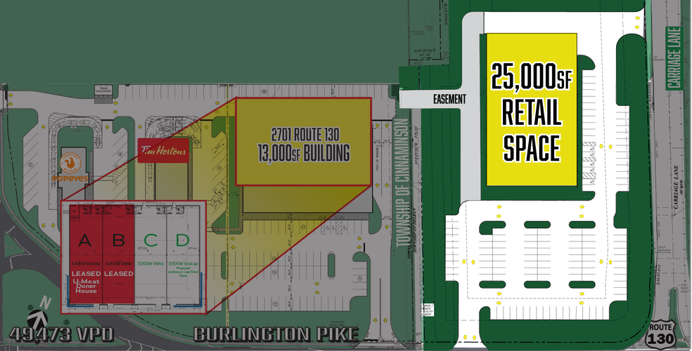Primary Photo Of 2901 Route 130, Delran Land For Lease
