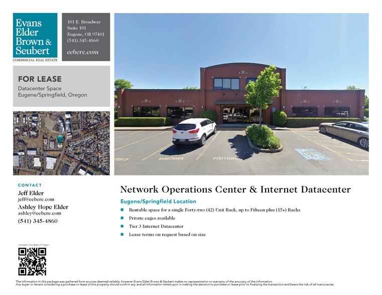 More Photos Of Eugene Springfield Datacenter, Eugene Office For Lease