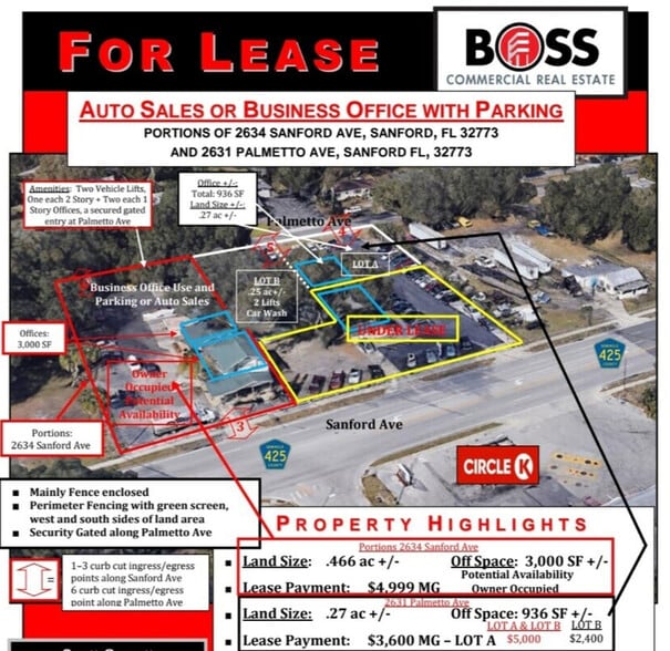 Primary Photo Of 2634 Sanford Ave, Sanford Unknown For Lease