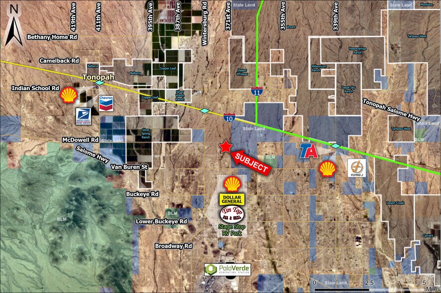 More Photos Of 373rd & Culver St ave, Tonopah Land For Sale