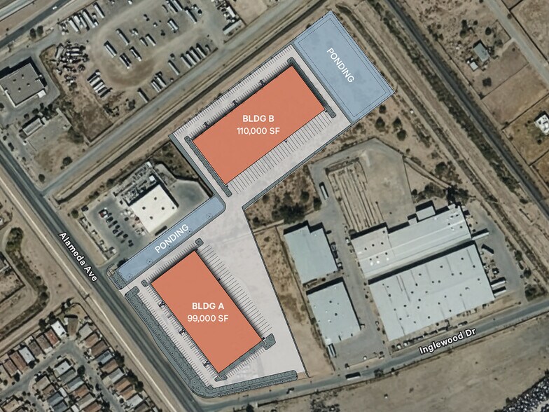 More Photos Of 9619 Alameda Ave, El Paso Land For Sale