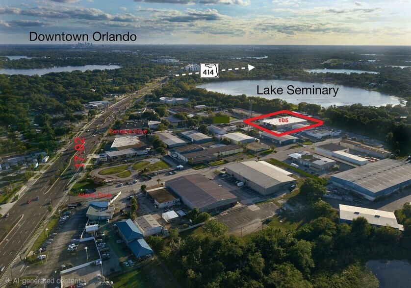 More Photos Of 105 Candace Dr, Maitland Flex For Lease