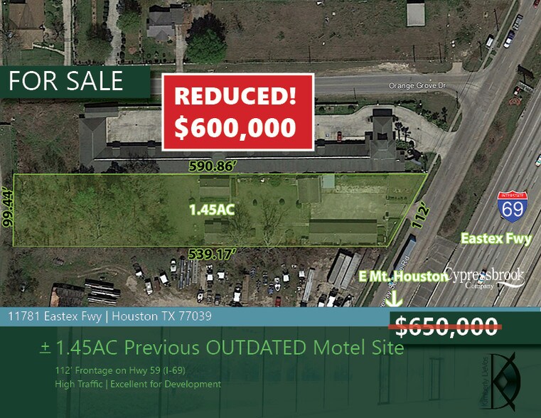 Primary Photo Of 11781 Eastex Fwy, Houston Land For Sale