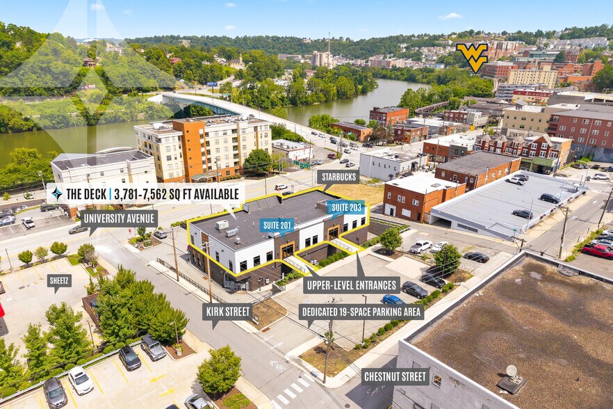 More Photos Of 1050 University Ave, Morgantown Storefront Retail Office For Lease