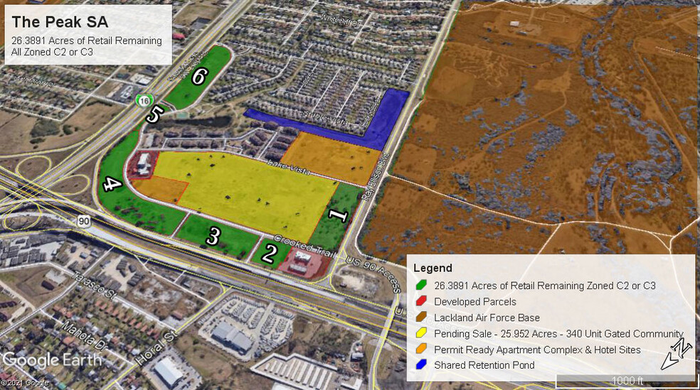 Primary Photo Of 8630 W Highway 90, San Antonio Land For Sale