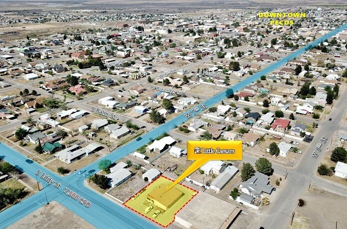 More Photos Of 712 S Eddy St, Pecos Fast Food For Lease