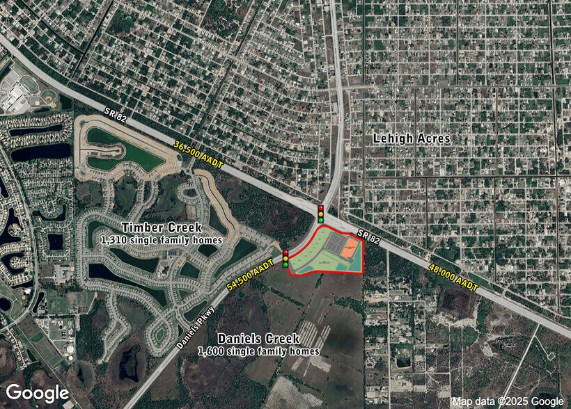 Primary Photo Of SEC Daniels Parkway & SR 82, Fort Myers Land For Lease