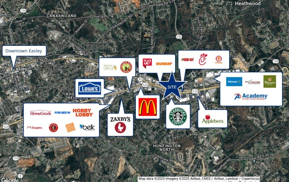 More Photos Of 5208 Calhoun Memorial Hwy, Easley Freestanding For Lease