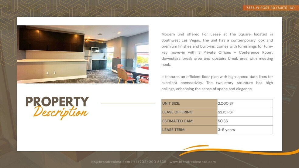 More Photos Of 7336 W Post Rd, Las Vegas Loft Creative Space For Lease