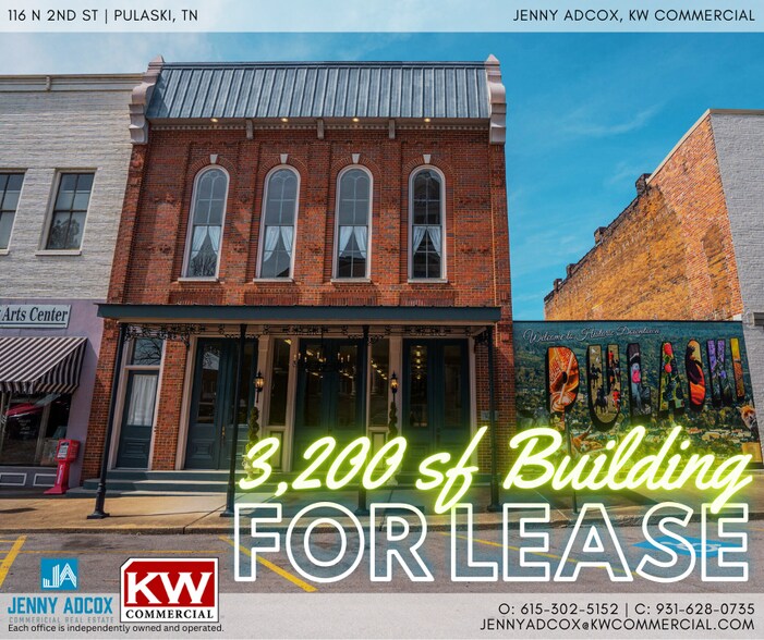 More Photos Of 116 N 2nd St, Pulaski Storefront Retail Residential For Lease