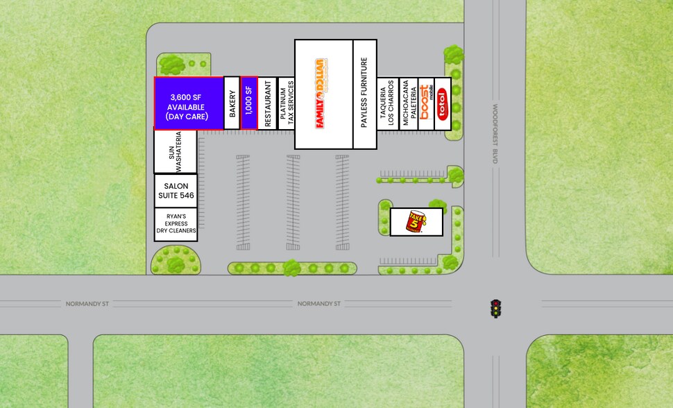 More Photos Of 500-548 Normandy St, Houston Storefront For Lease