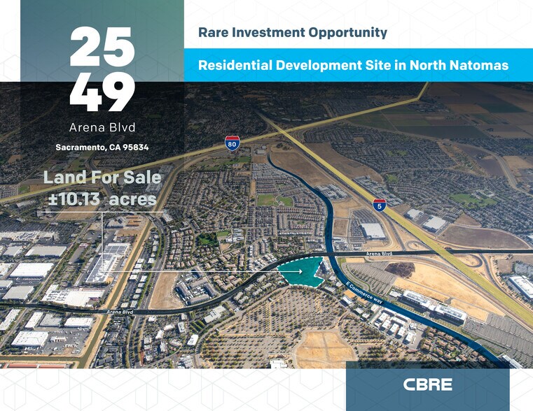 Primary Photo Of 2549-2599 Arena Blvd, Sacramento Land For Sale