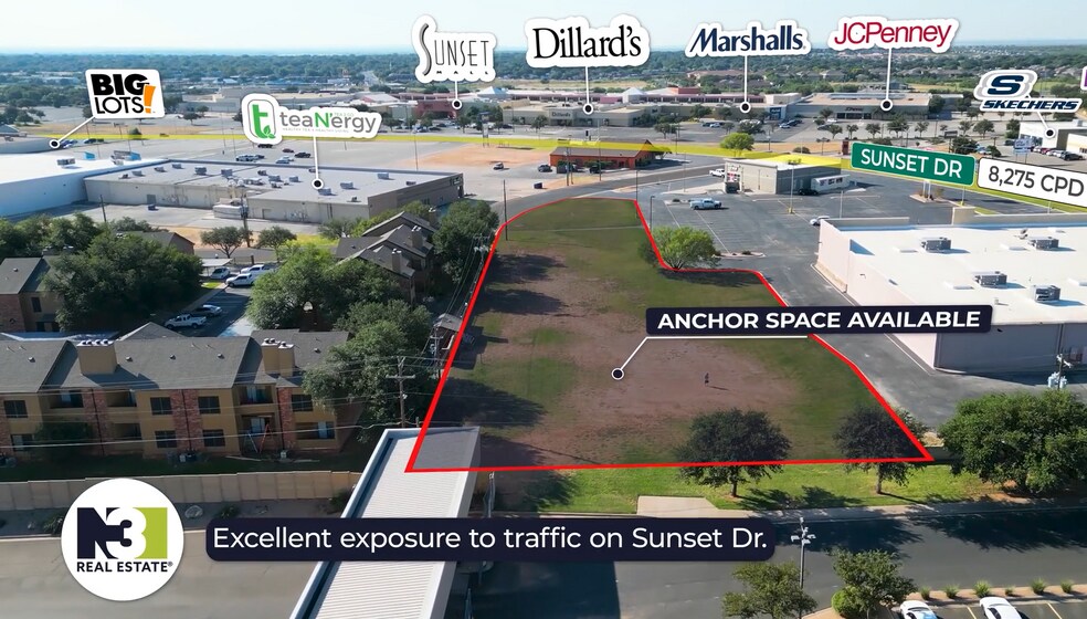 More Photos Of 4238 Sunset Dr, San Angelo Land For Lease