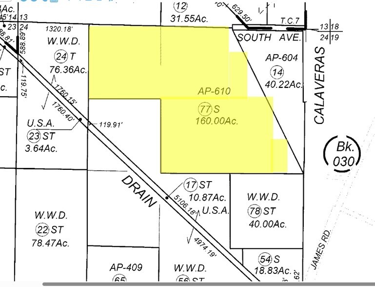 More Photos Of W South Ave @ S Calaveras Ave, Tranquillity Land For Sale