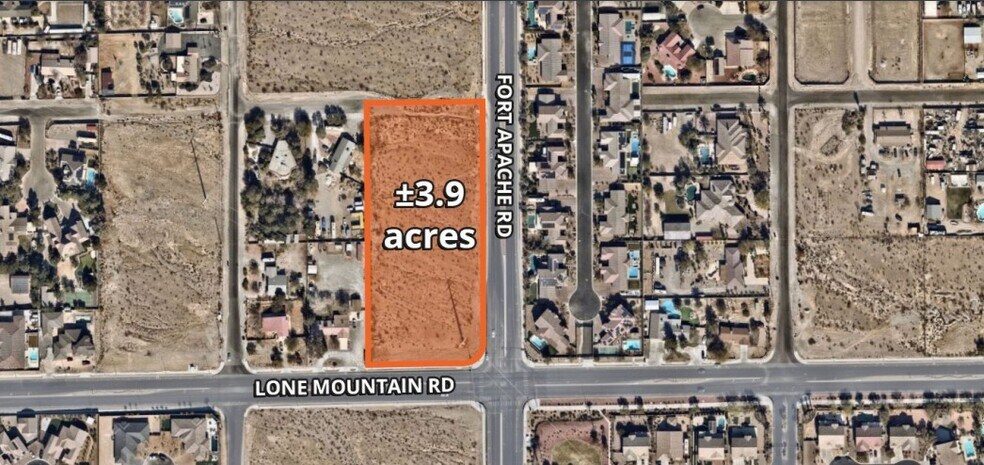 Primary Photo Of NWC Fort Apache Road & Lone Mountain Road, Las Vegas Land For Sale