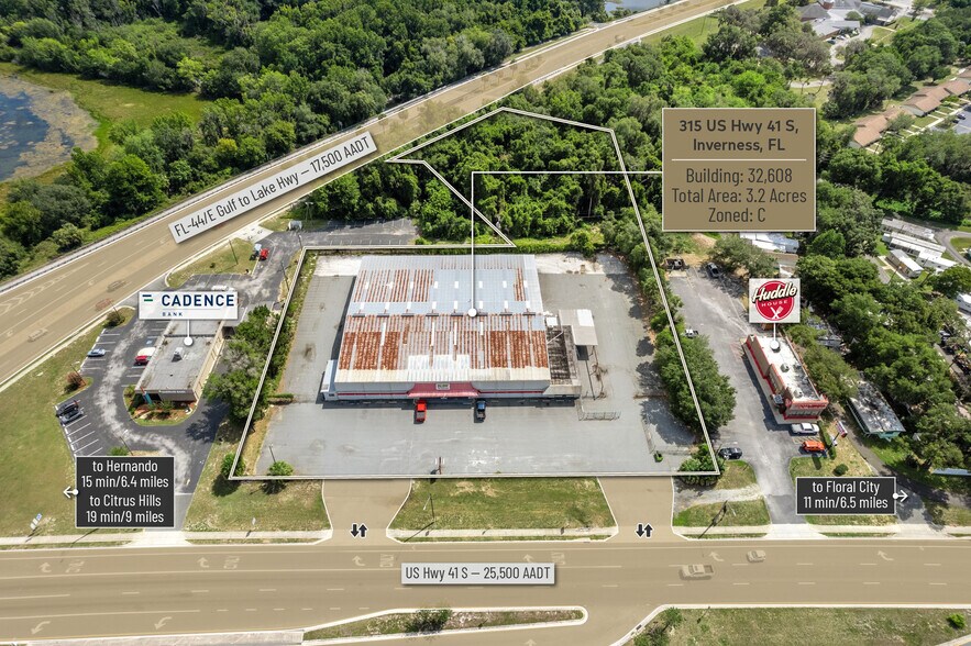 More Photos Of 315 S Us-41, Inverness Freestanding For Sale