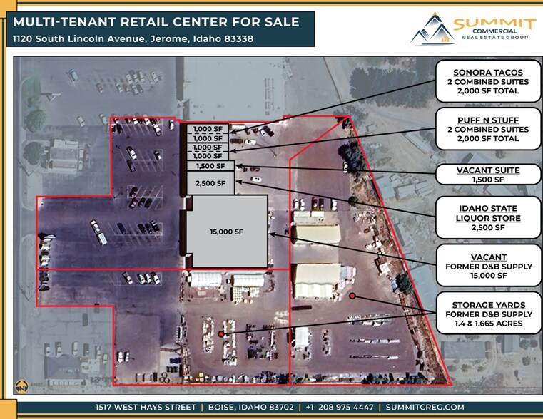 More Photos Of 1120 S Lincoln Ave, Jerome General Retail For Sale