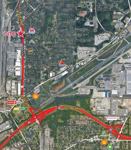 More Photos Of 4300 Vanderbilt Rd, Birmingham Freestanding For Lease